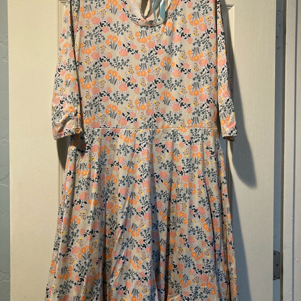 Matilda Jane Floral Down on the Farm dress Size Large